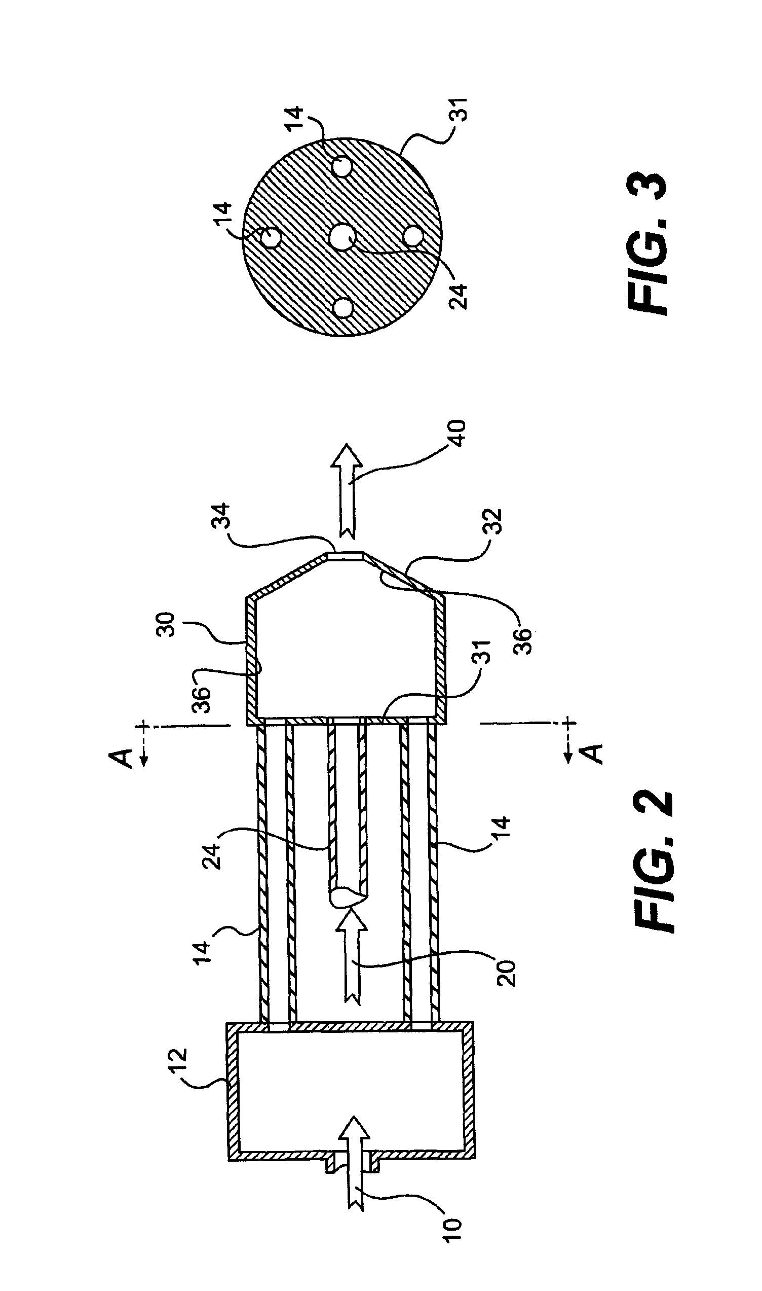 Method and apparatus for mixing gases
