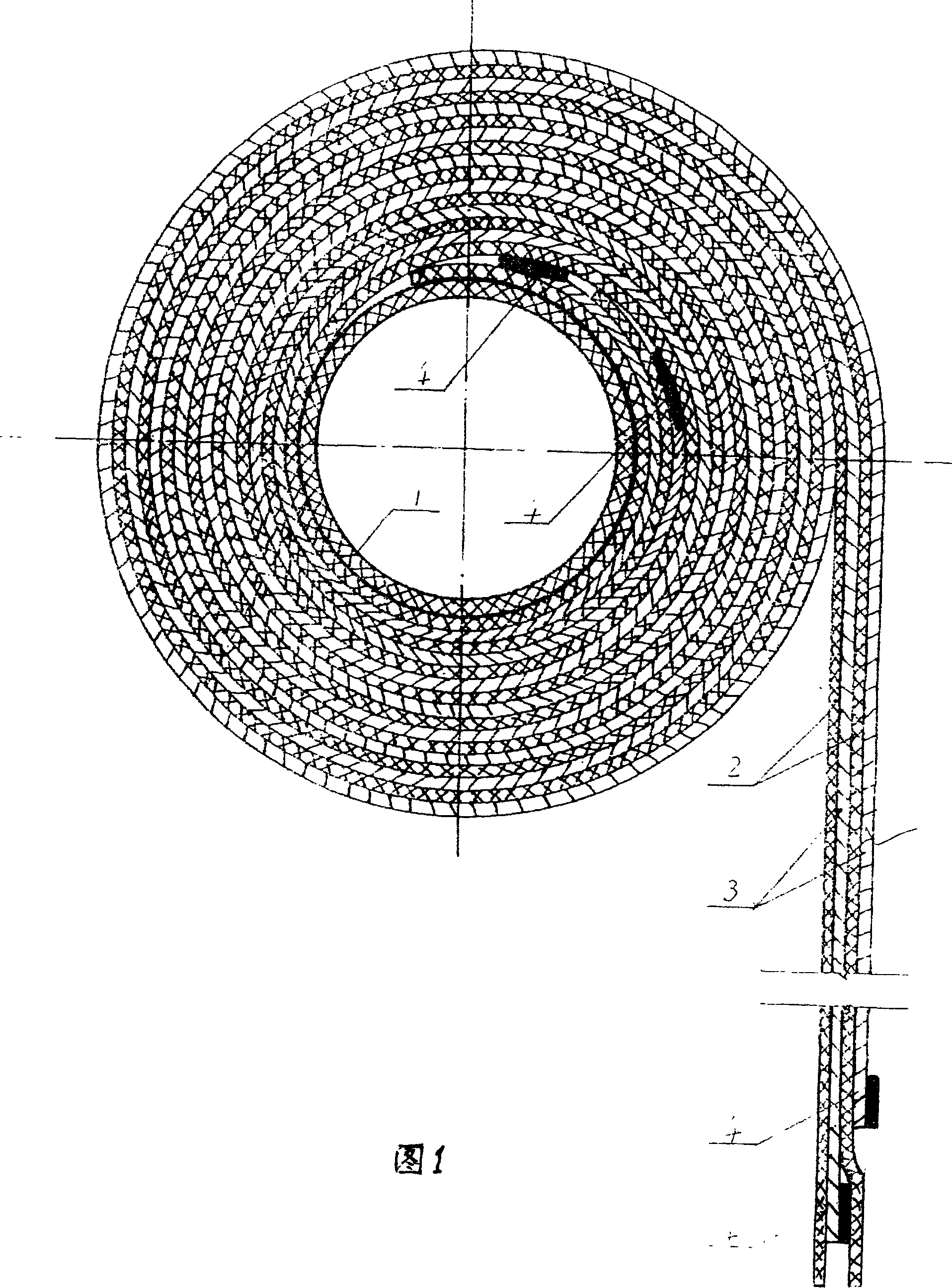 Capacitive transformer preventing thunderstruck and interference