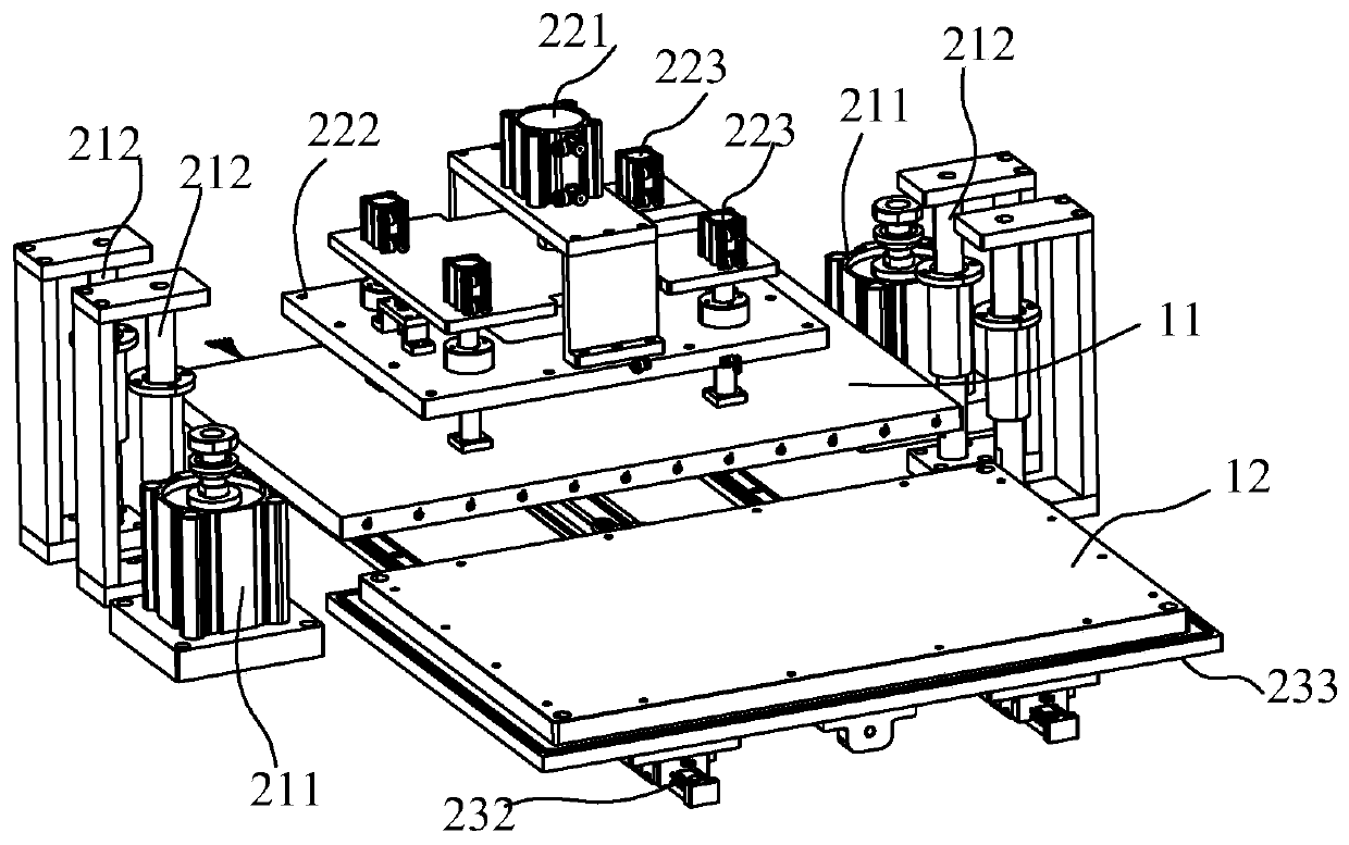 Display adhering technology and device