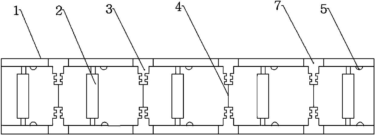 Automatic gypsum line cutting device