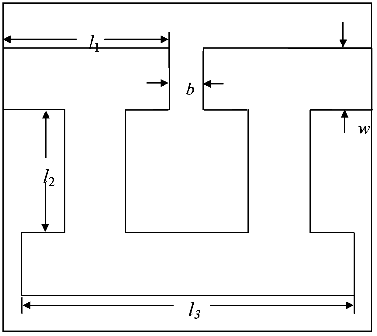 Transmission optical device based on artificial electromagnetic material