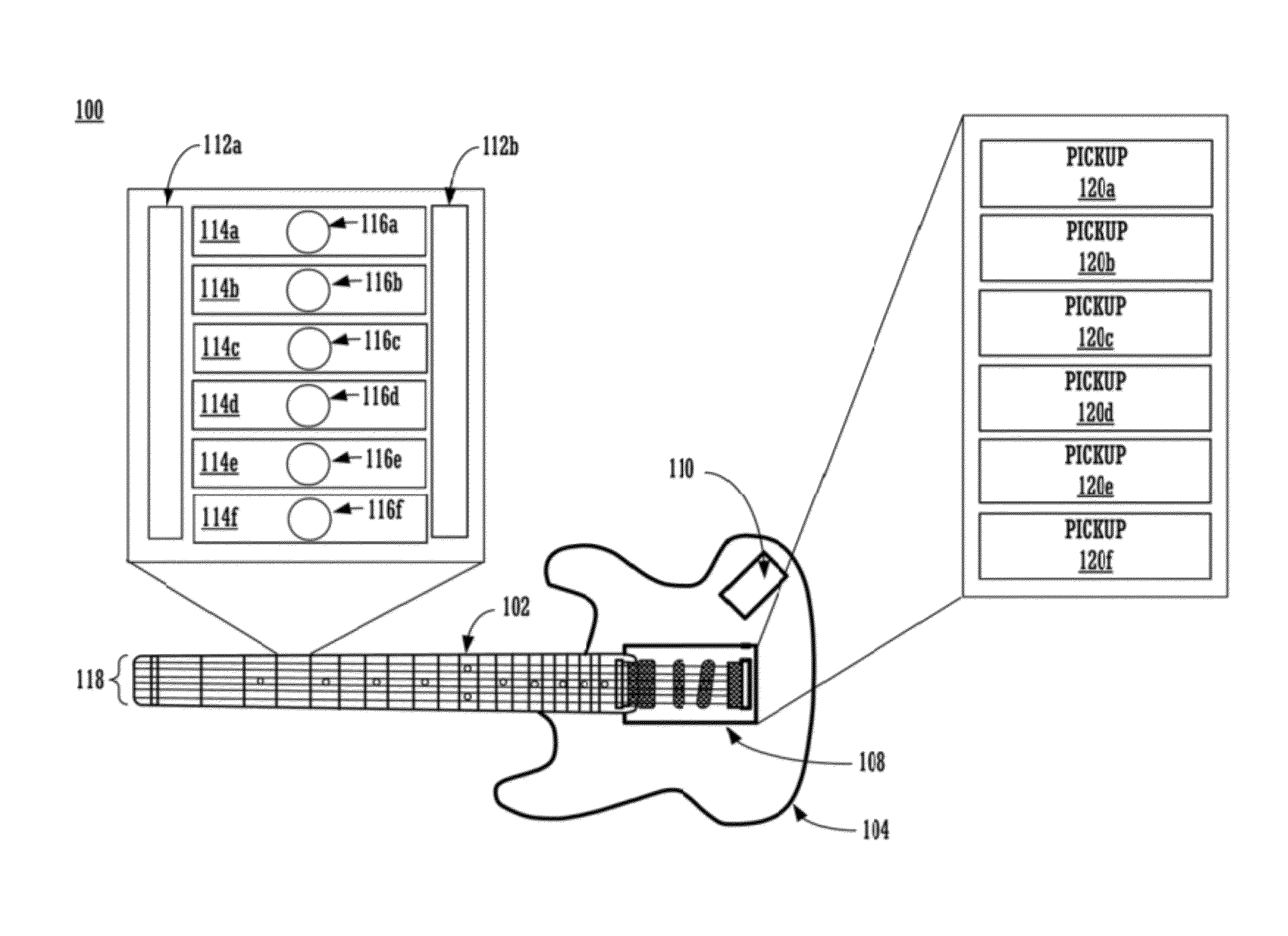 Methods and systems to process input of stringed instruments