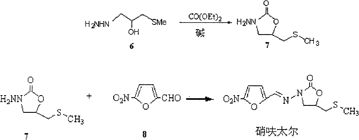 Production method of nifuratel
