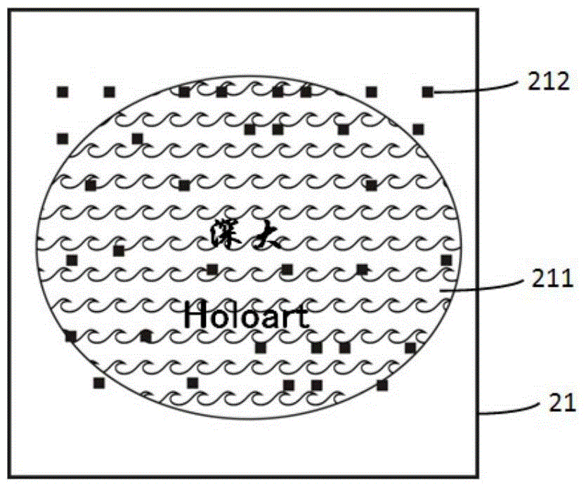 Invisible coding holographic anti-counterfeiting film, its production method and identification system