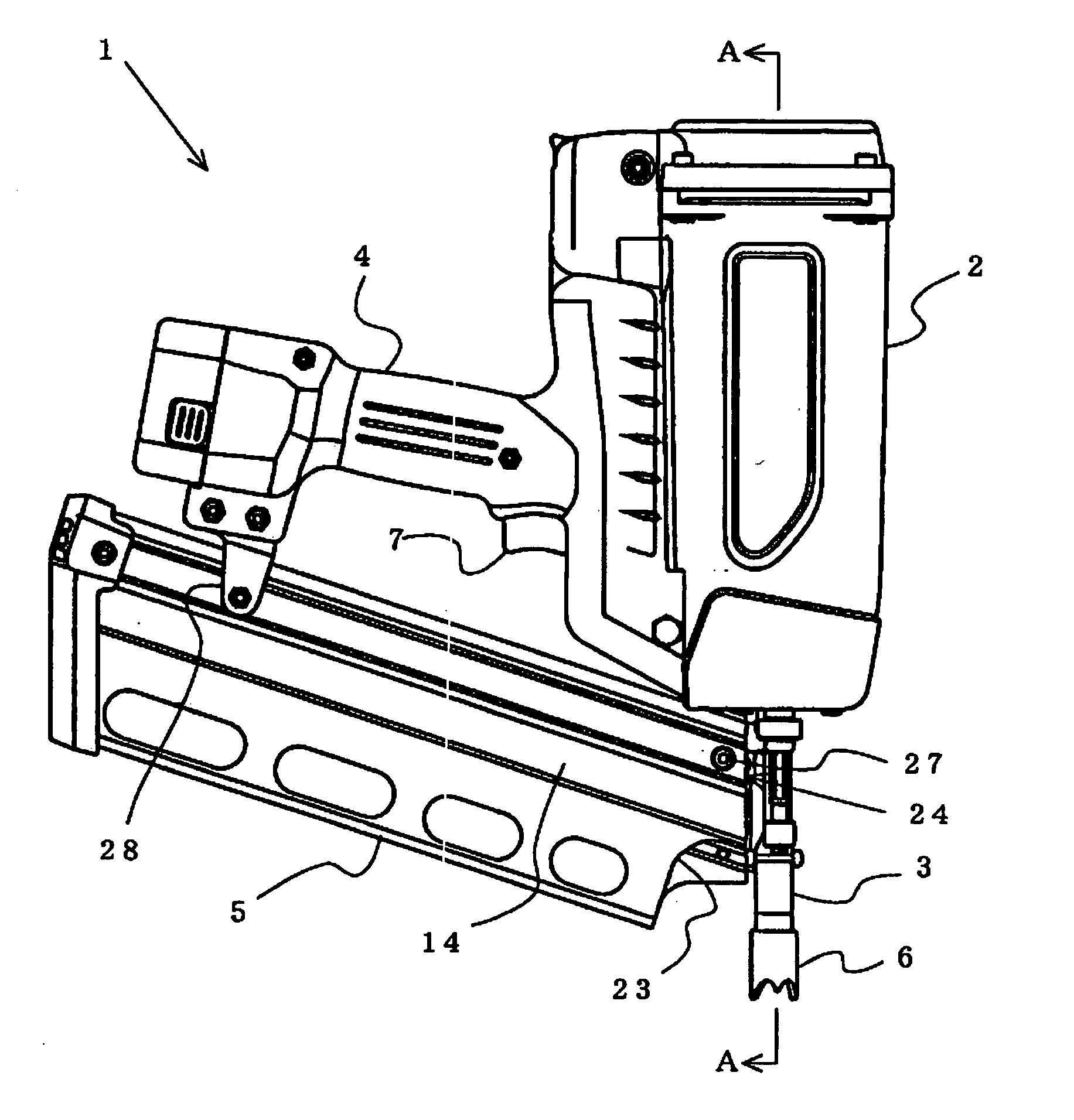 Powered Nailing Machine