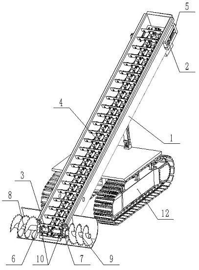 An aggregate transfer mechanism for an anti-drift chain