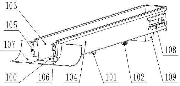 An aggregate transfer mechanism for an anti-drift chain