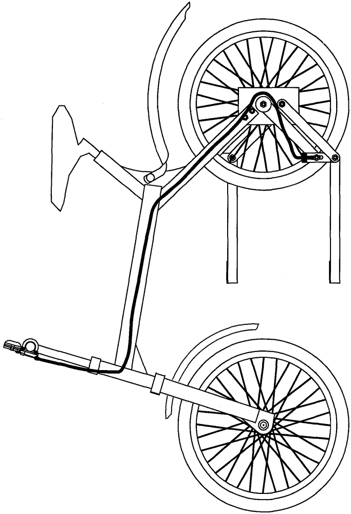 Lever reciprocating drive mechanism and bicycle including same