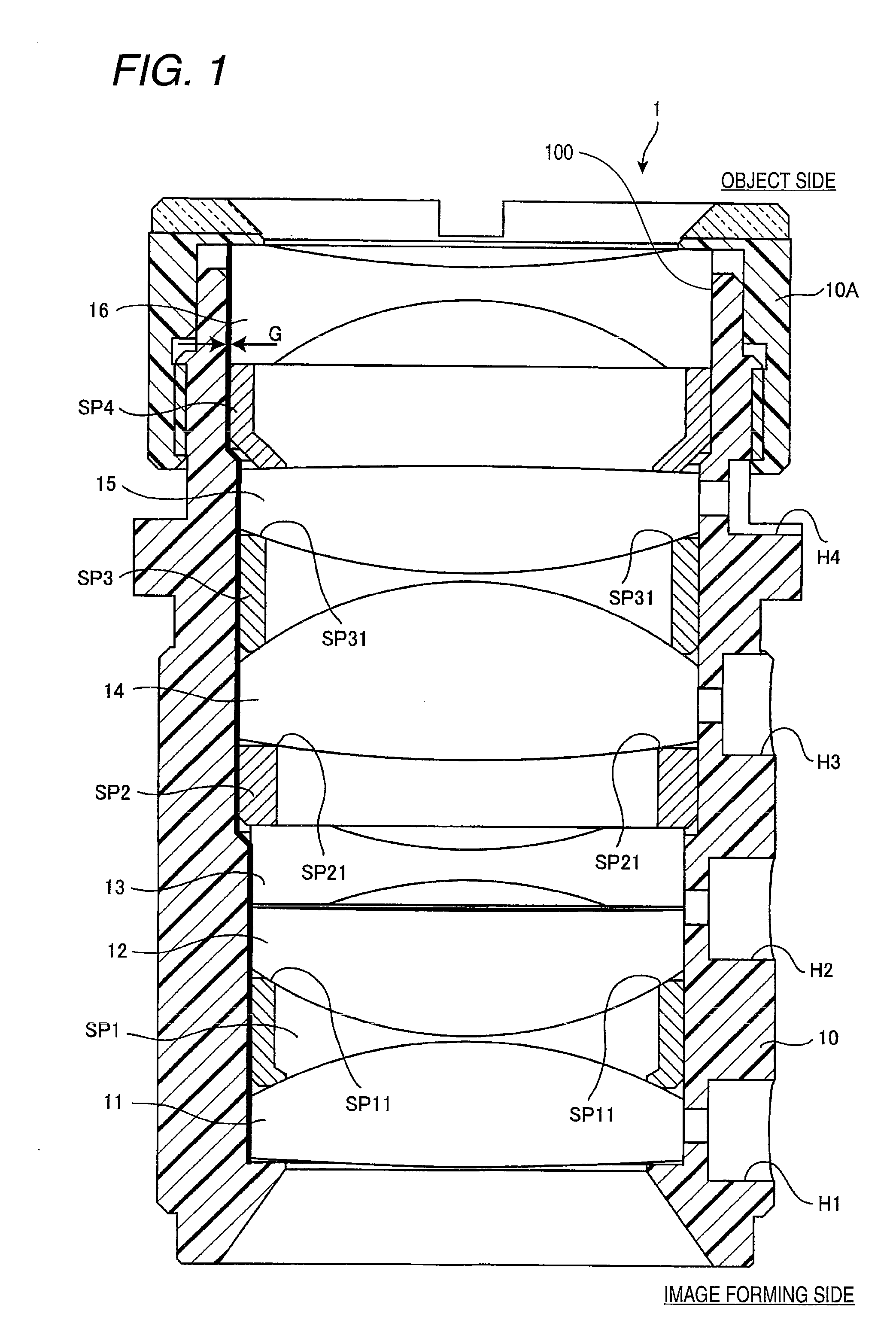 Lens assembly and imaging device