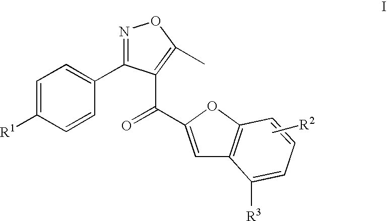 3-aryl-isoxazole-4-carbonyl-indole derivatives
