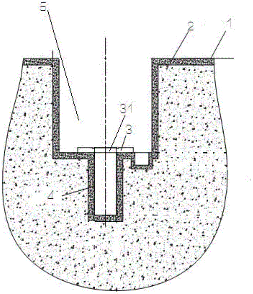 Turbine rotor disk balance hole machining method and machining tool