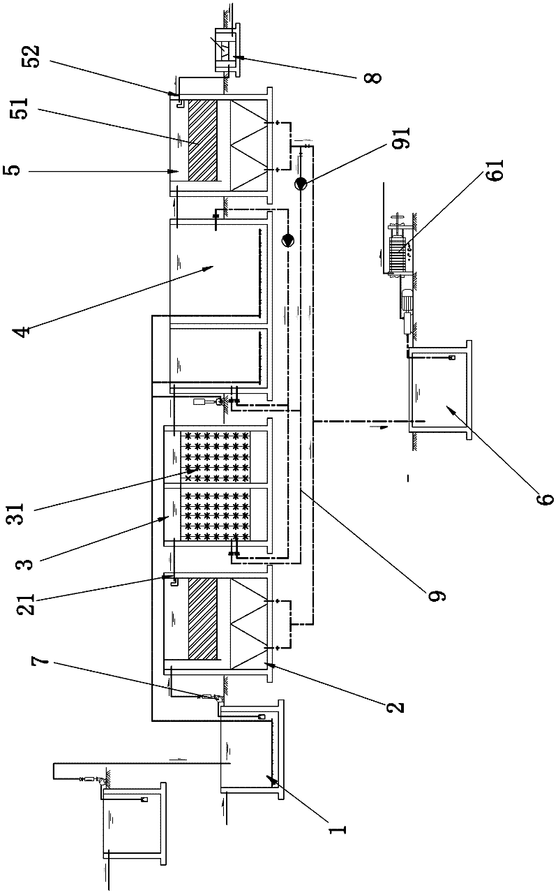 Method and device for treating caprolactam-containing waste water