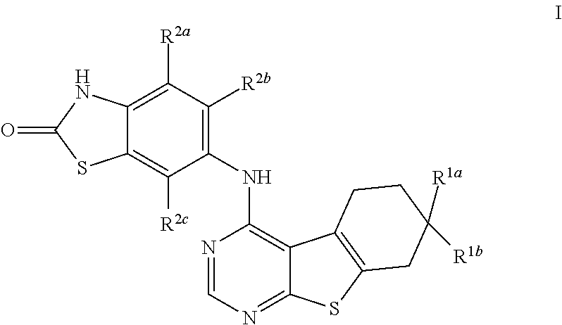 Substituted Benzothienopyrimidines