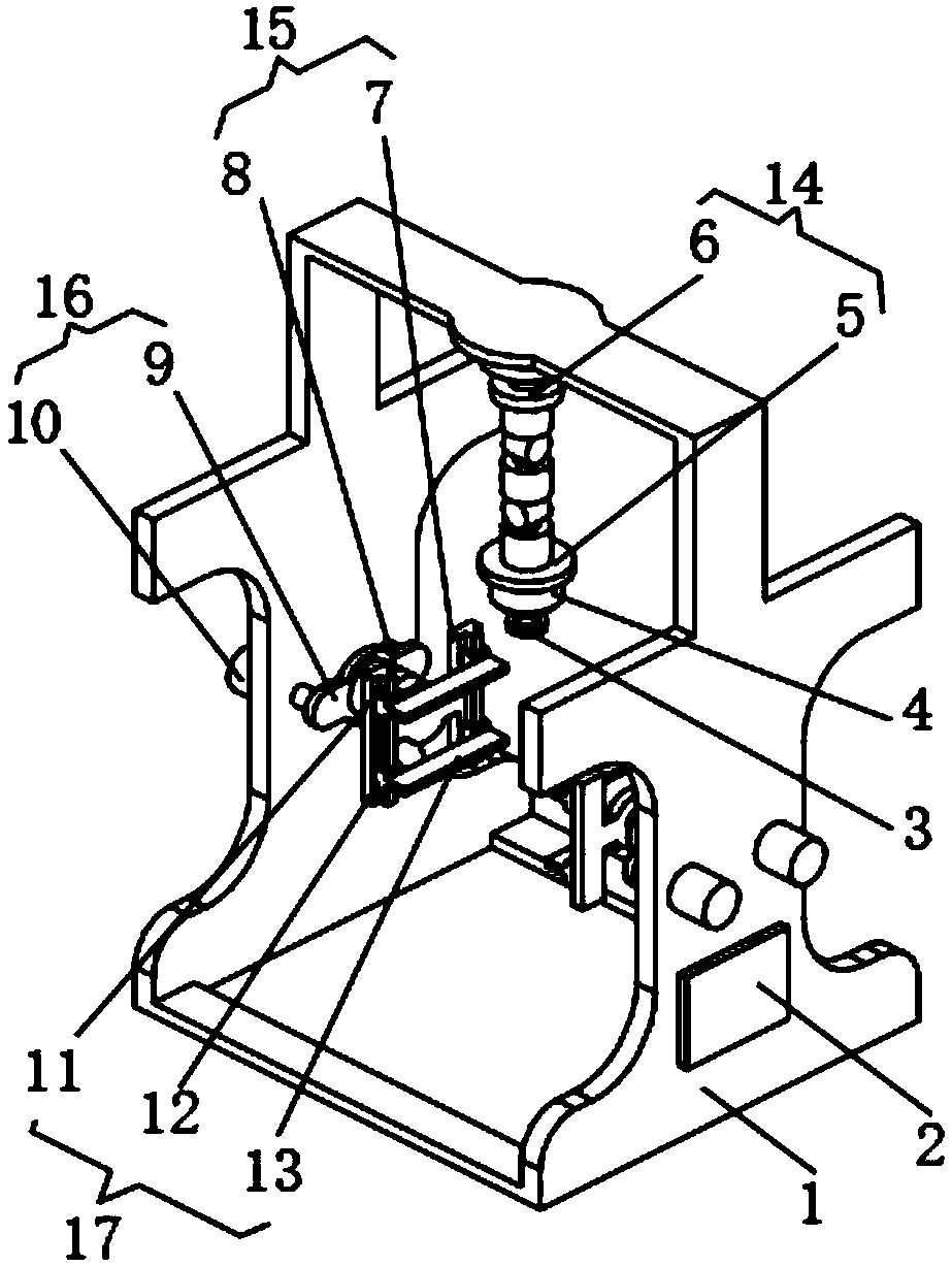 Numerical control milling machine for machining heat exchanger tube partition plates