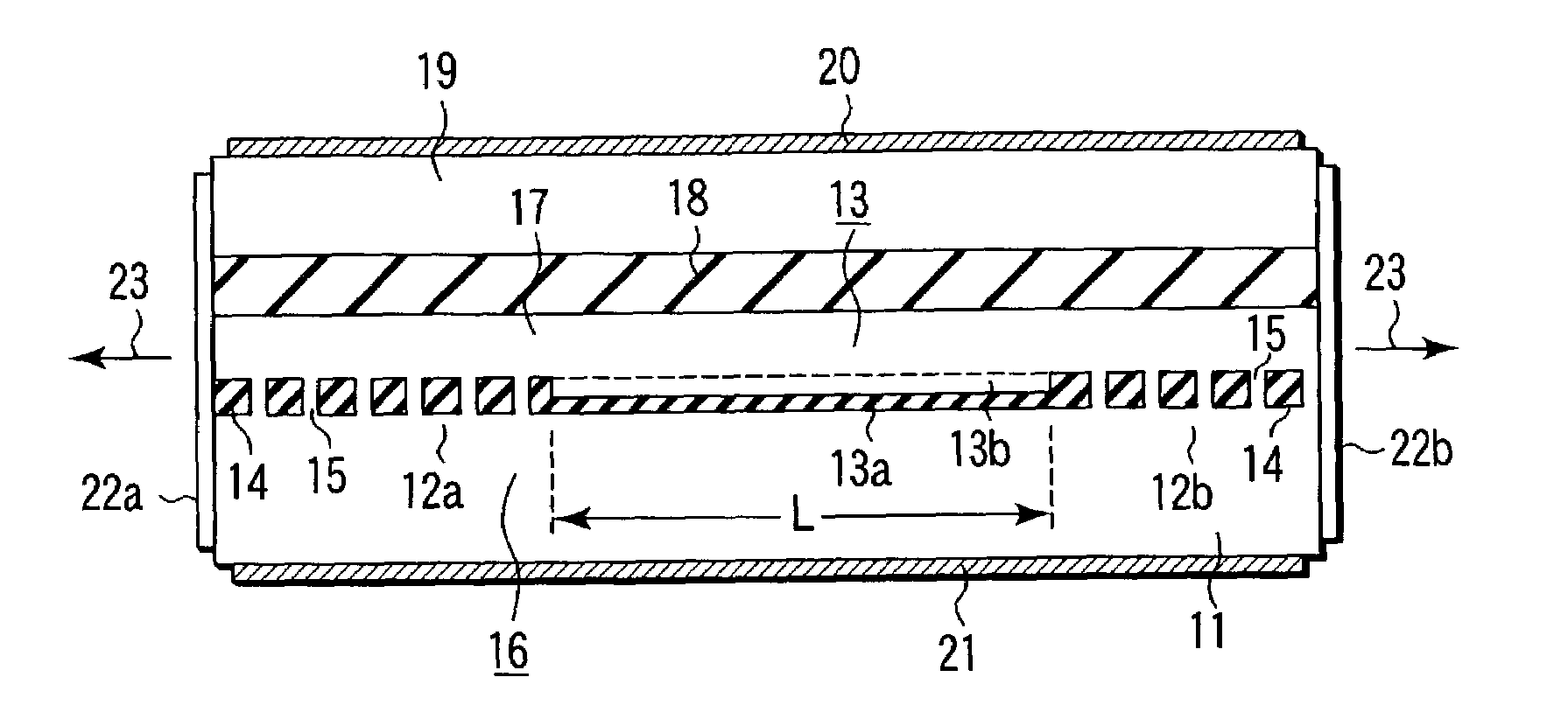 Distributed feedback semiconductor laser for outputting beam of single wavelength