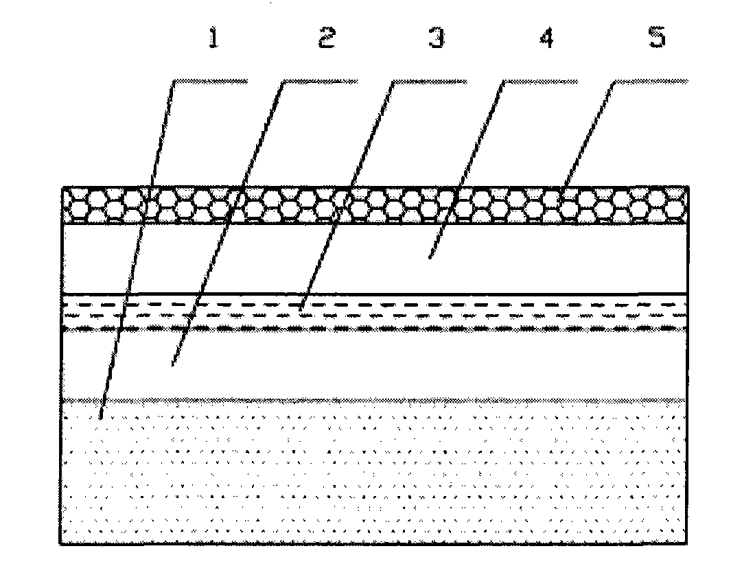 Efficient light-emitting diode containing metal photonic crystal