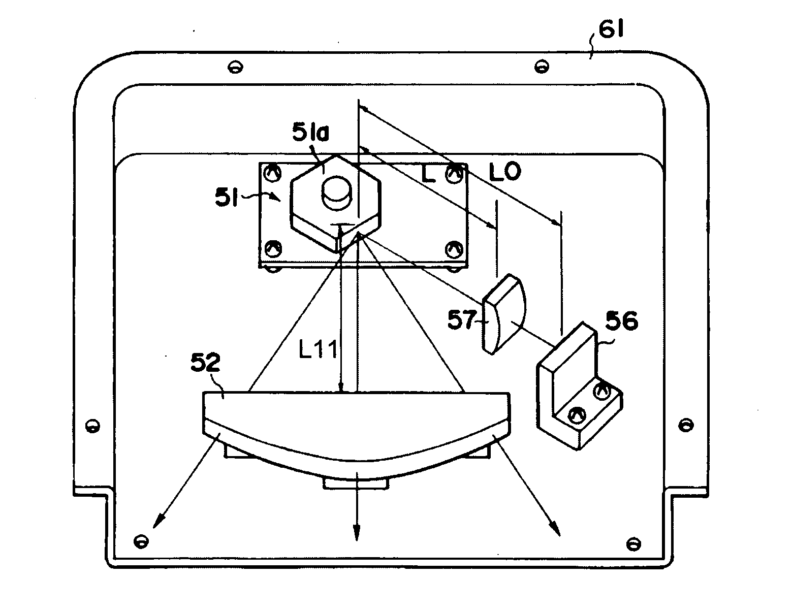 Optical scanning device, enclosure of the same, method of configuring the same, and image forming apparatus