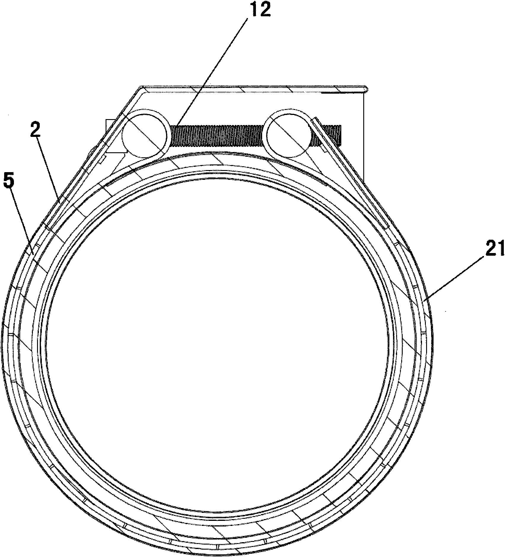 Fireproofing pipe joint