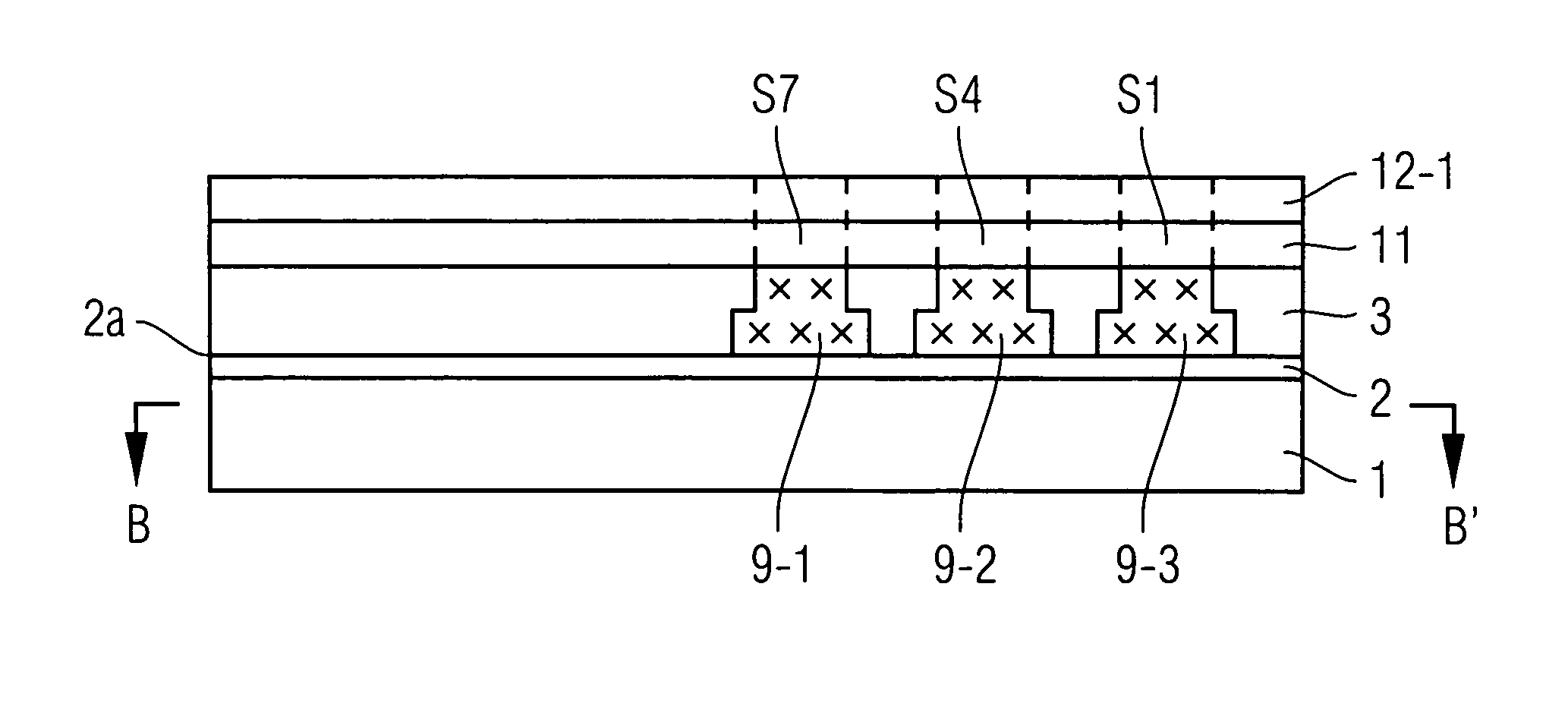 Non-volatile, resistive memory cell based on metal oxide nanoparticles, process for manufacturing the same and memory cell arrangement of the same