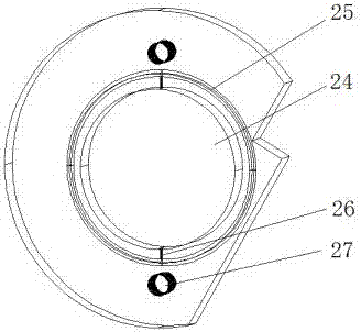 Front roller bearing for drawing frame