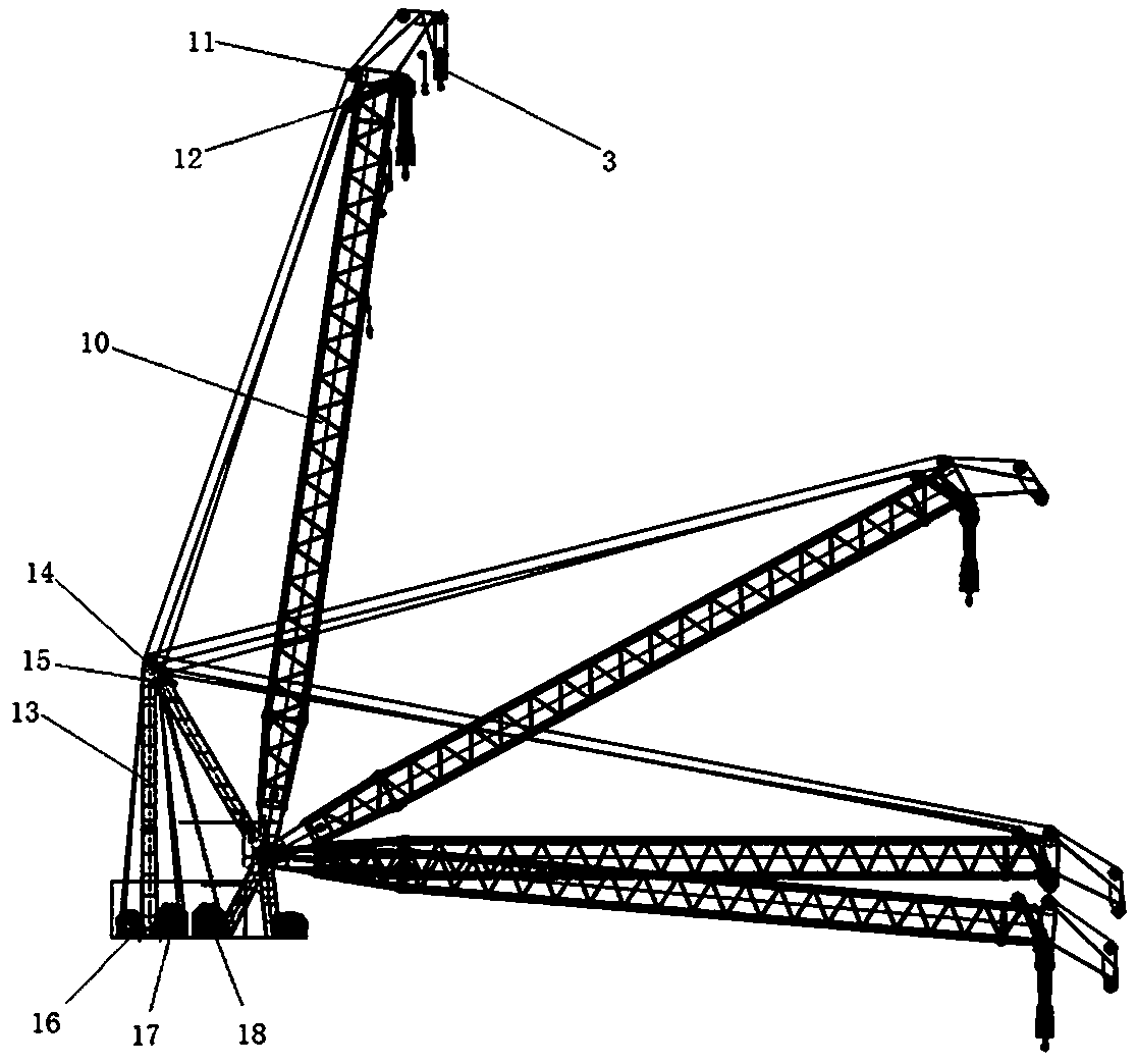 Crane flipping process