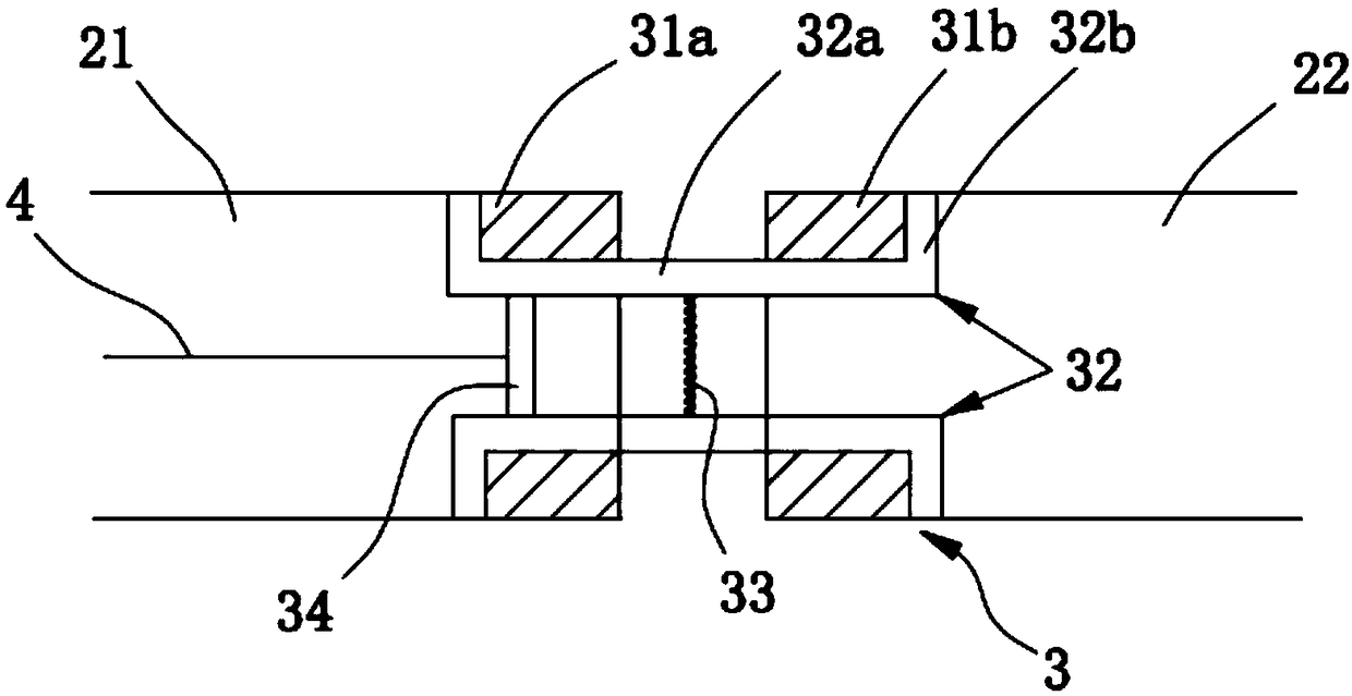 Deep foundation pit support soil-retaining and water-isolating method and device thereof