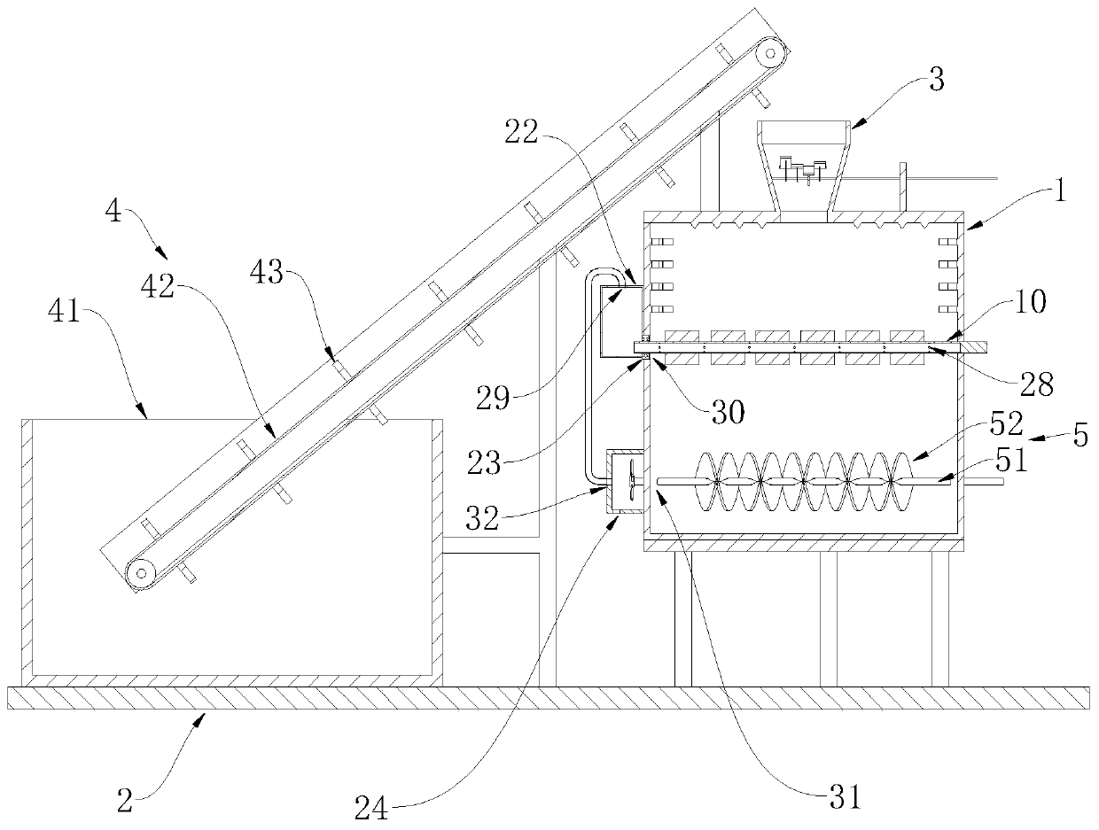 Efficient stirring feeding mechanism for injection molding machine