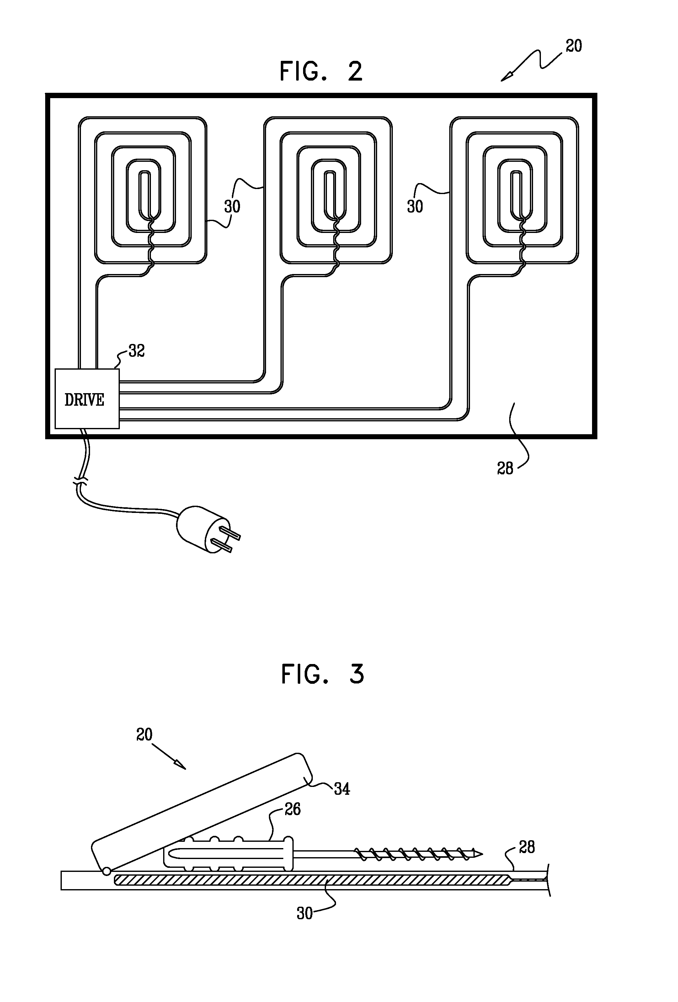 Inductive charging of tools on surgical tray