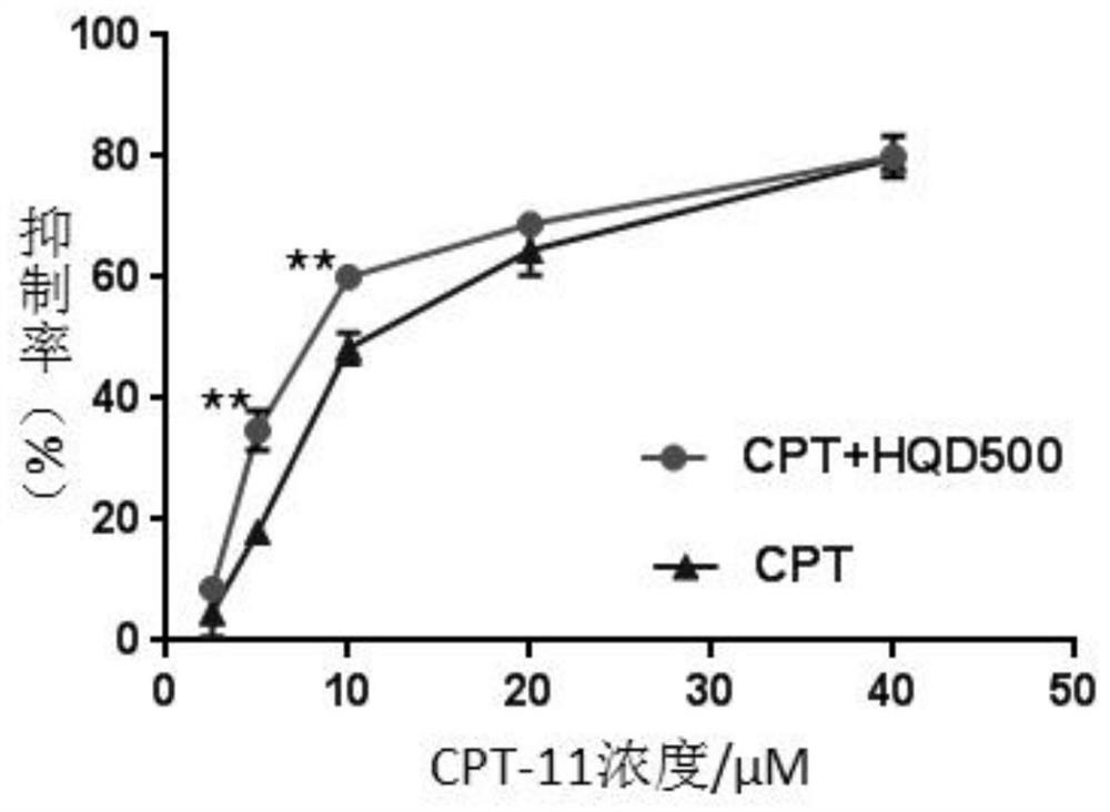 Use of Huangqin Decoction and Its Equivalent Components for Enhancing Sensitivity of Colon Cancer to Irinotecan Chemotherapy