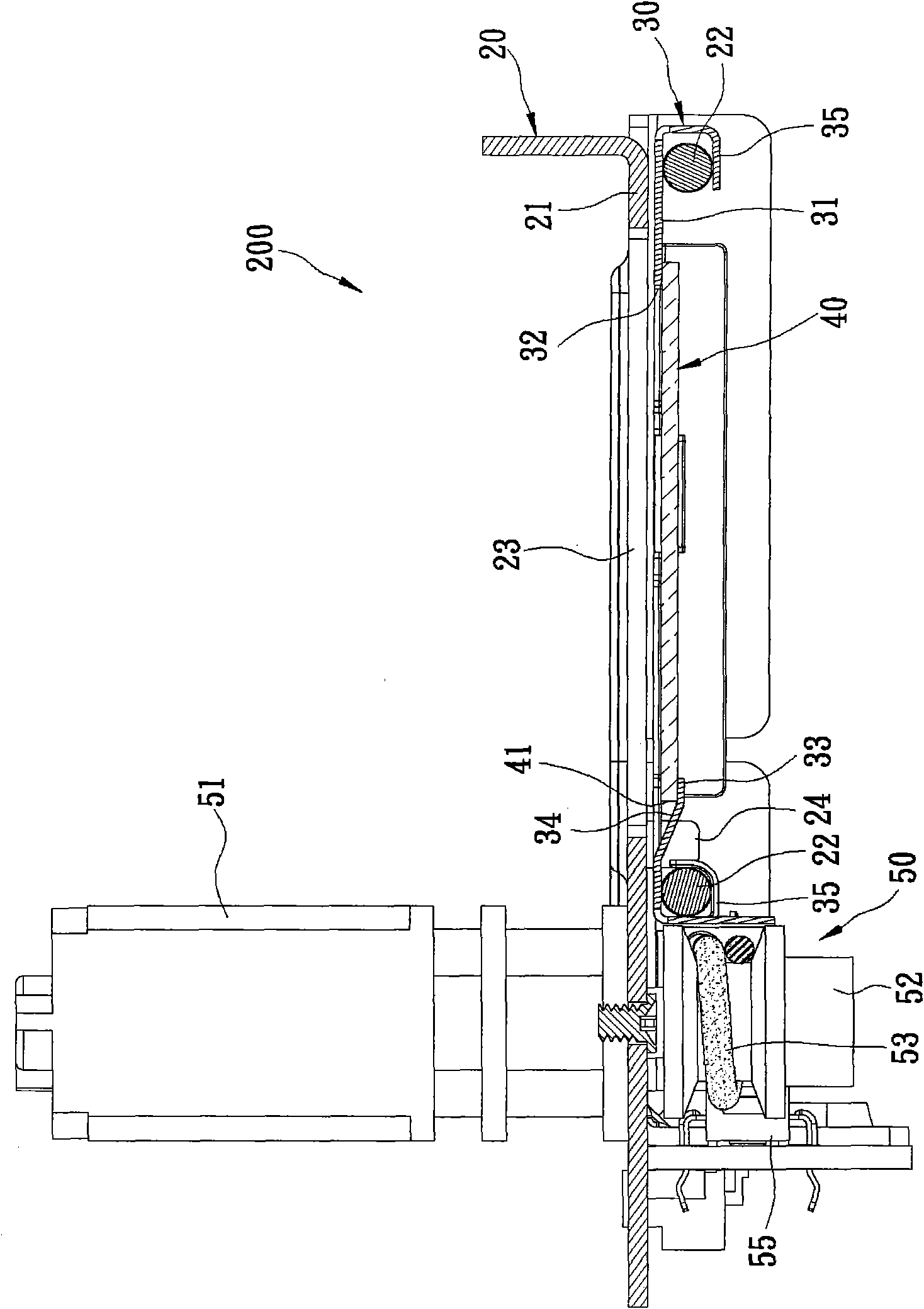 Filter switching module for optical projection system