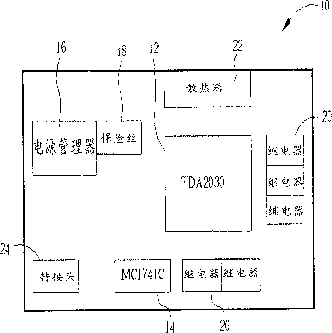 Power source characteristic testing insrument