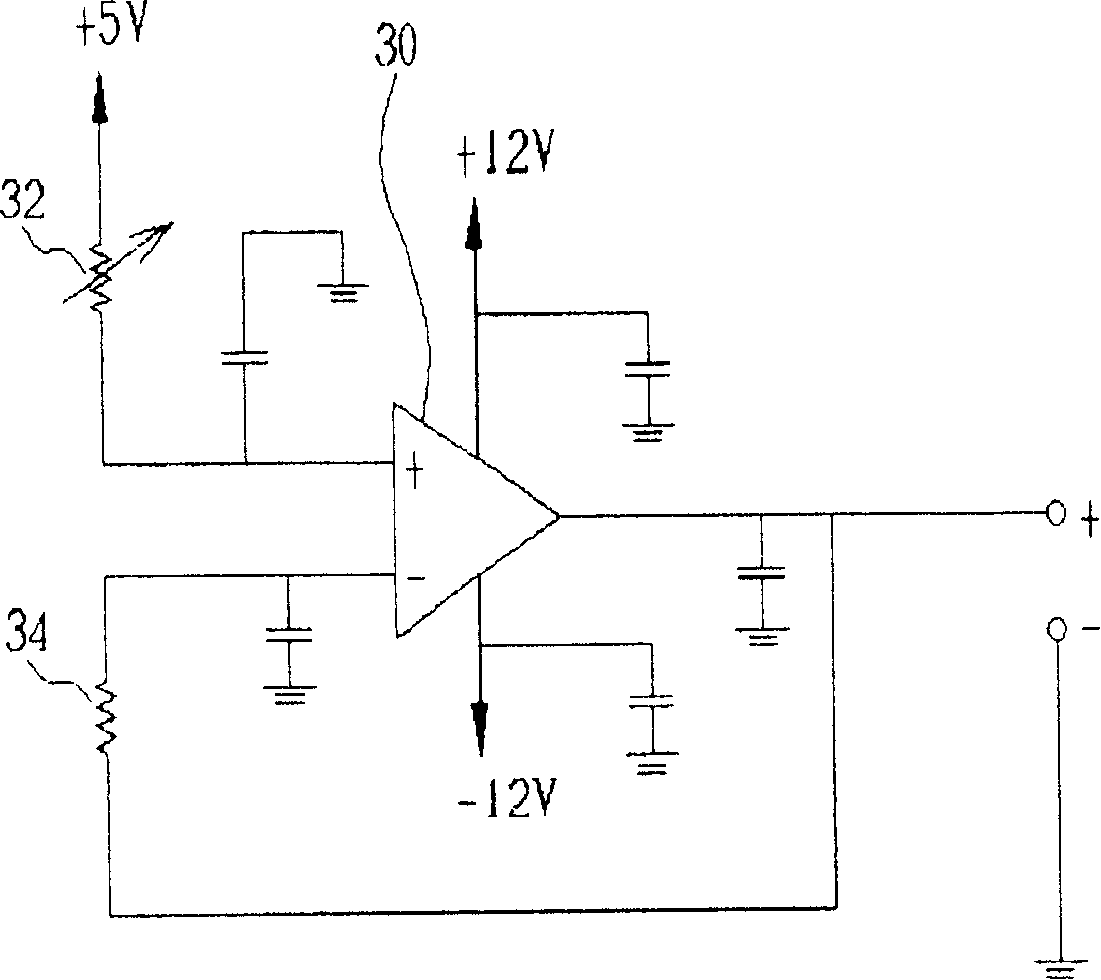 Power source characteristic testing insrument