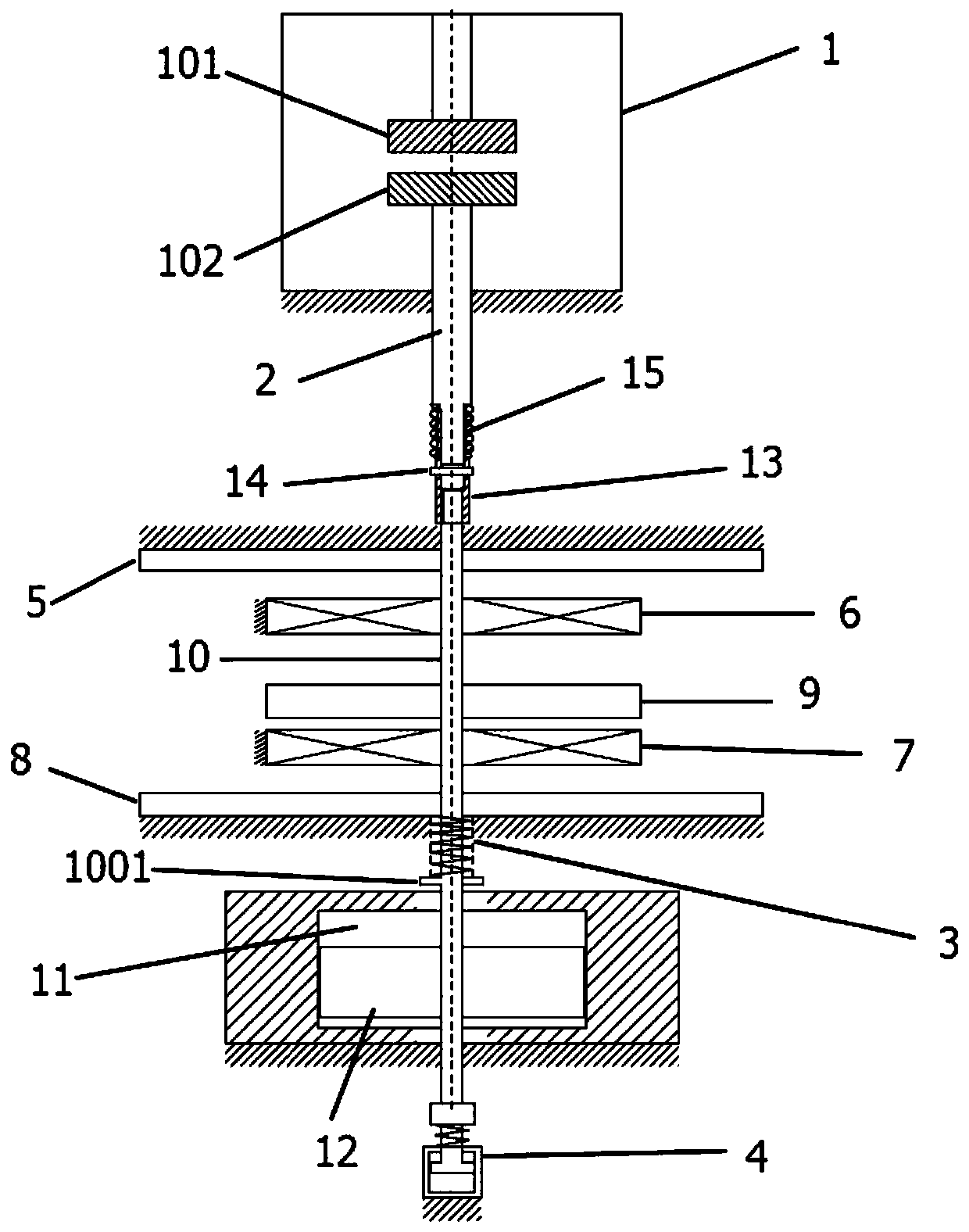 A DC circuit breaker based on double-coil monostable permanent magnet mechanism