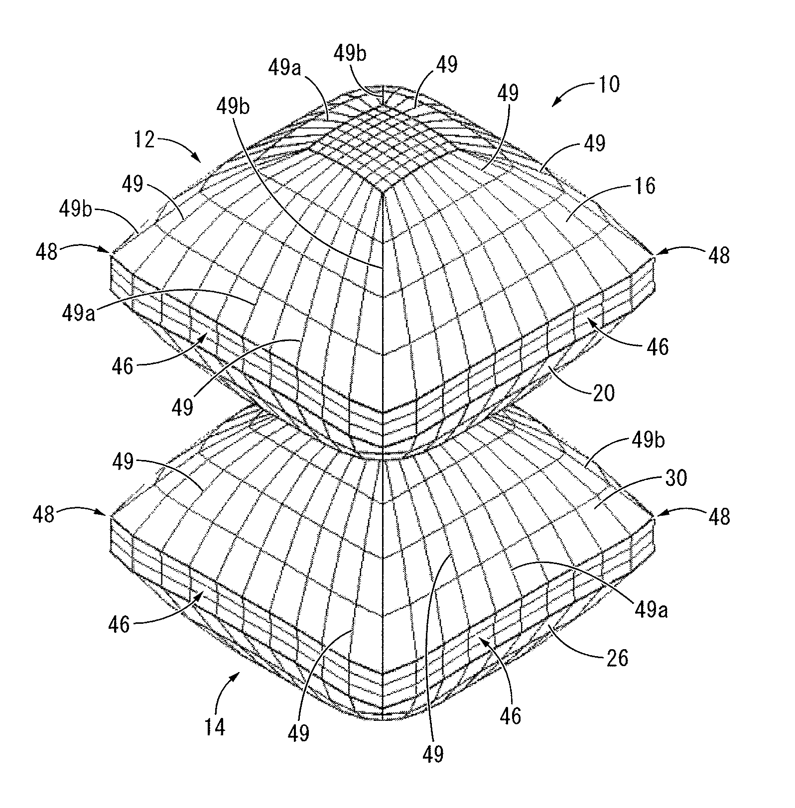 Cushion cell and cushion body using the same