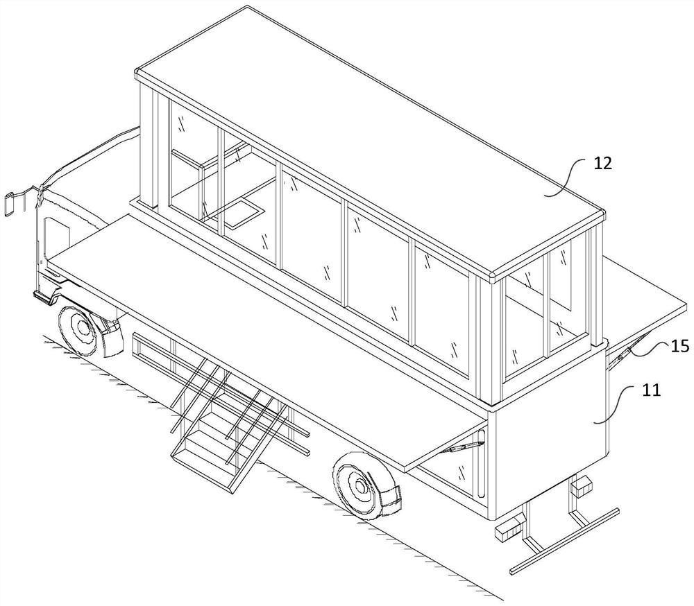 Compartment and automobile
