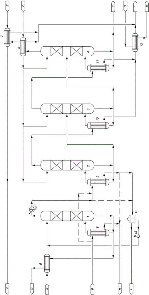 Method for recovering caprolactam organic extractant without energy consumption and device thereof