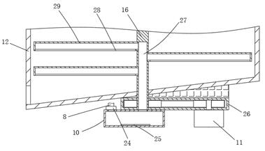 Fallen leaf treatment device