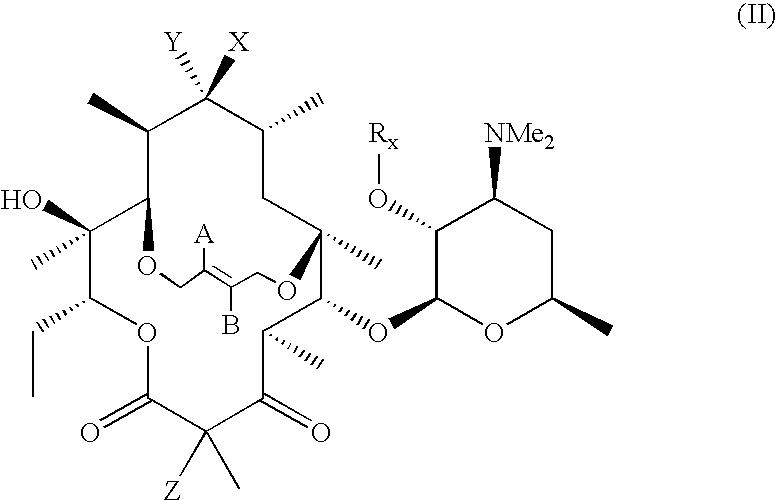 6,11-4-carbon bridged ketolides