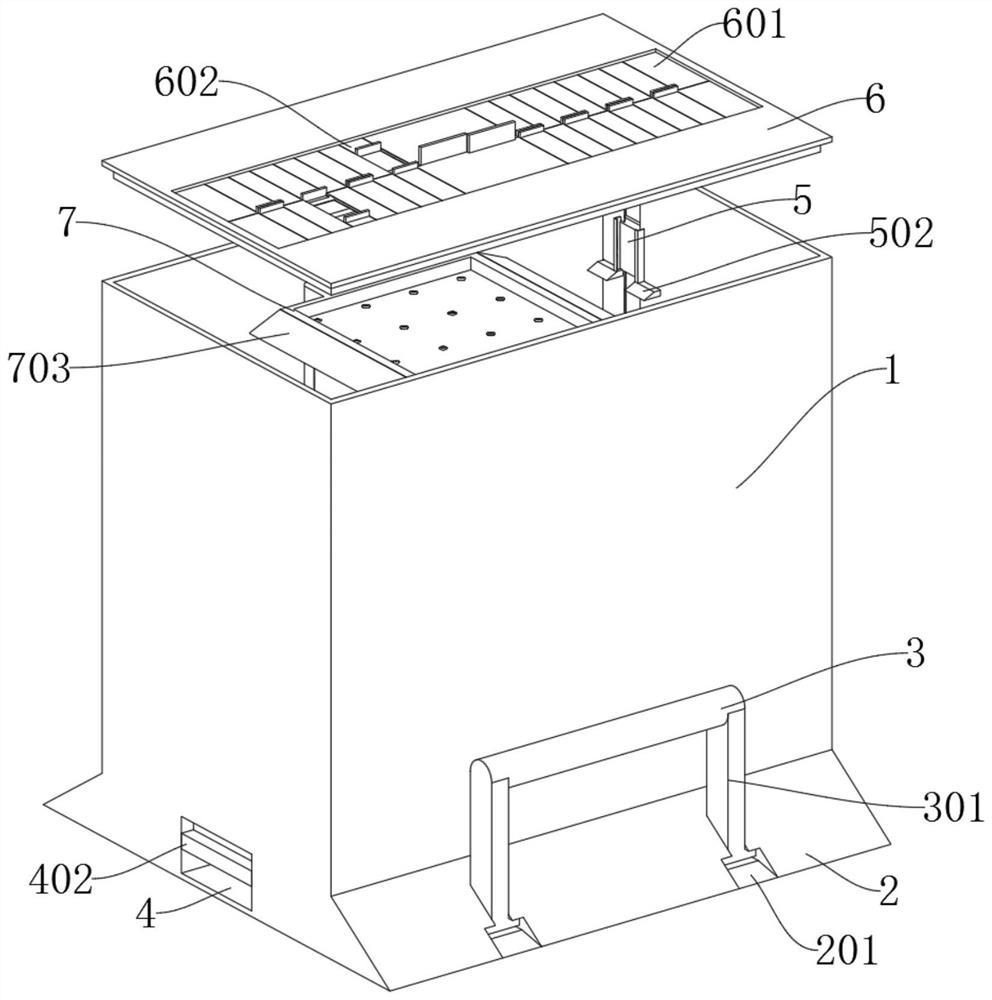 Fish tank with protective structure based on smart home