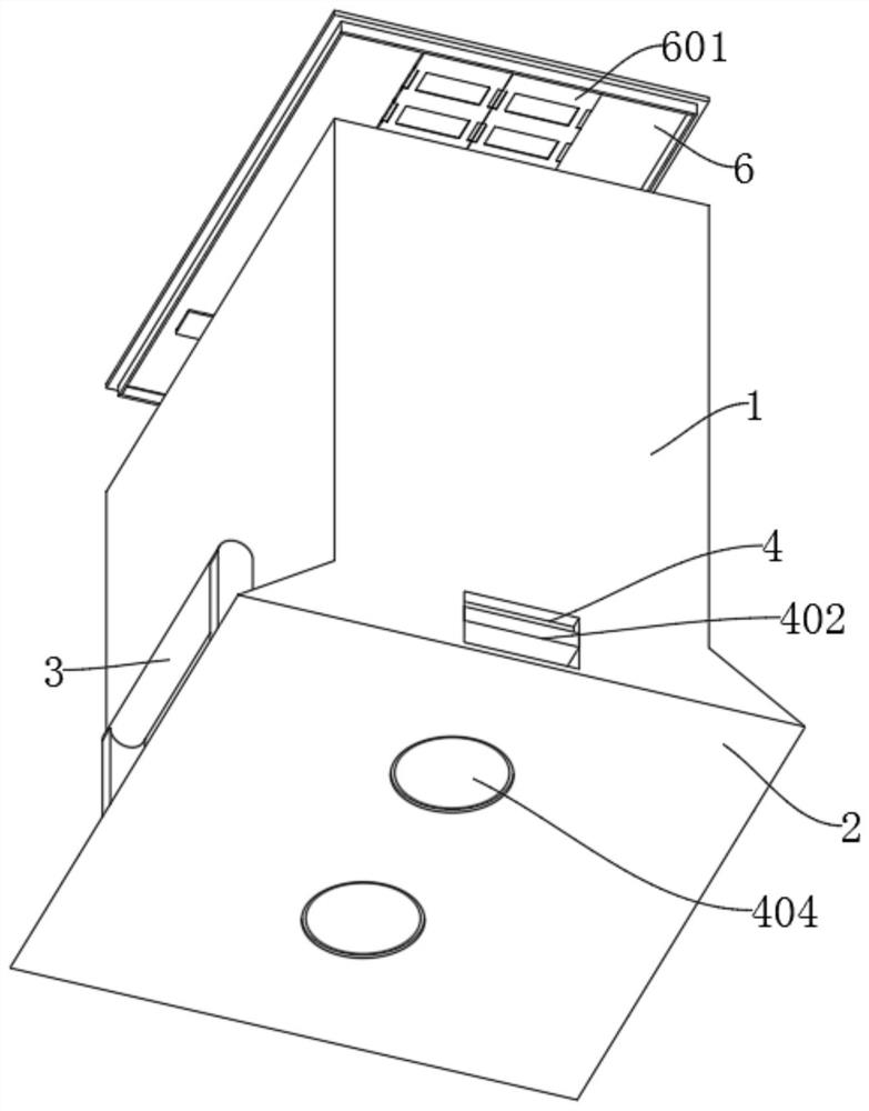 Fish tank with protective structure based on smart home