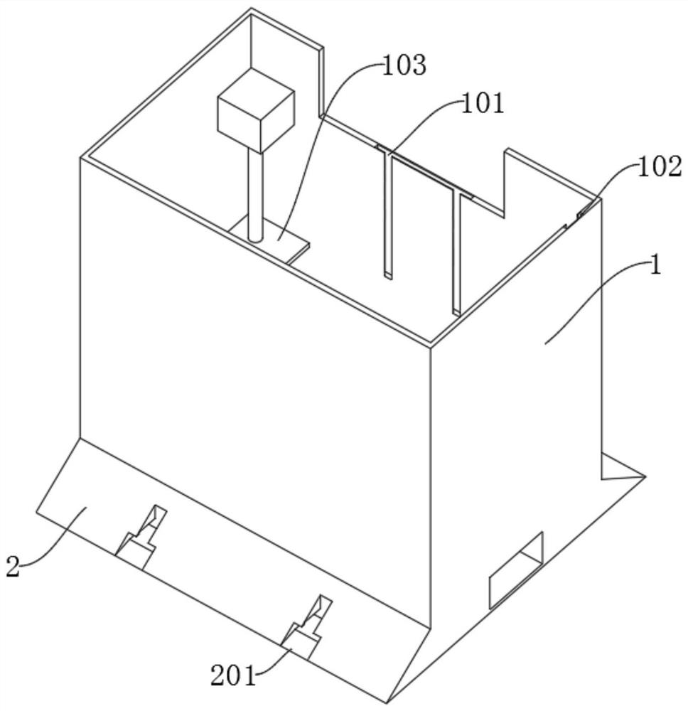 Fish tank with protective structure based on smart home