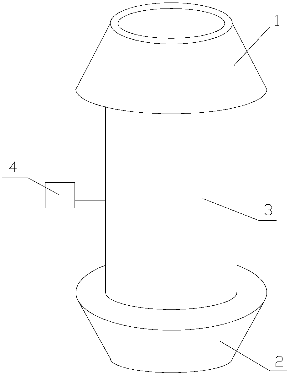 A device for measuring the pushover force of rod-shaped plant roots and its application method