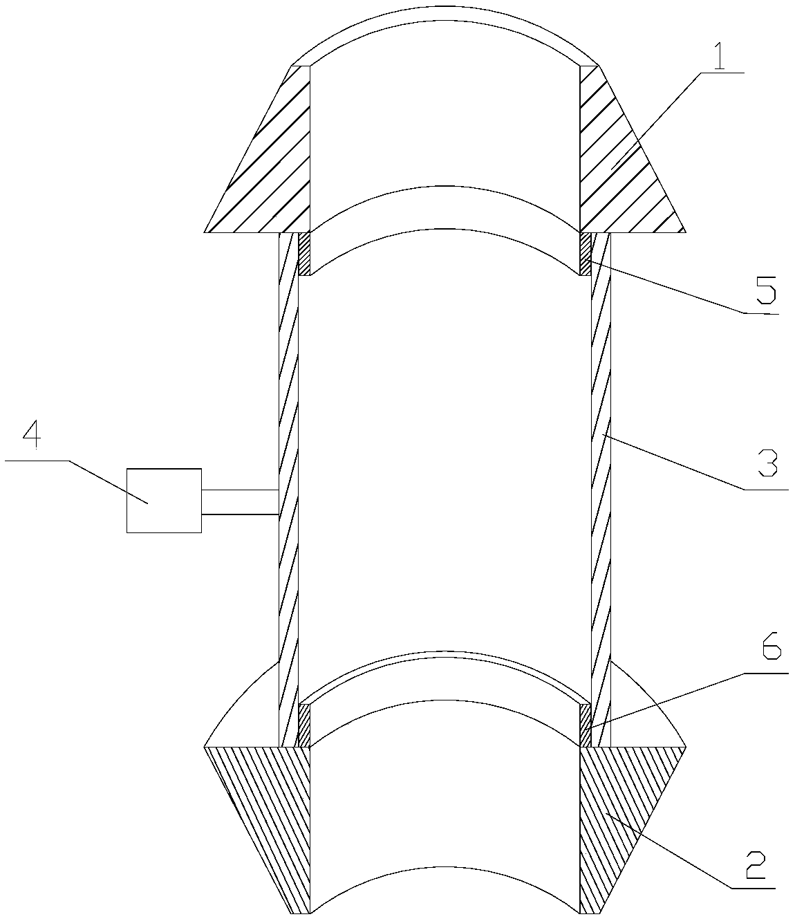 A device for measuring the pushover force of rod-shaped plant roots and its application method