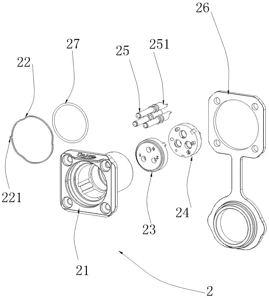 Electrical connector with self-locking structure