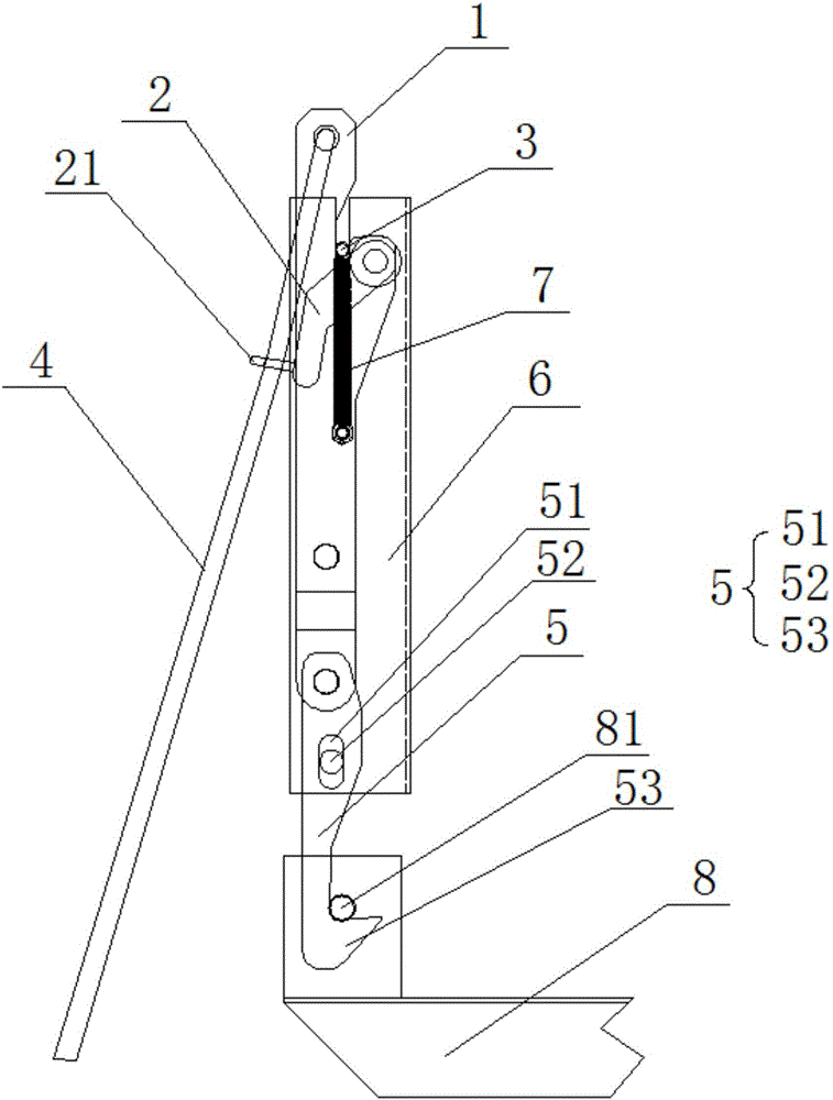 Dustbin and bottom cover opening and closing device thereof