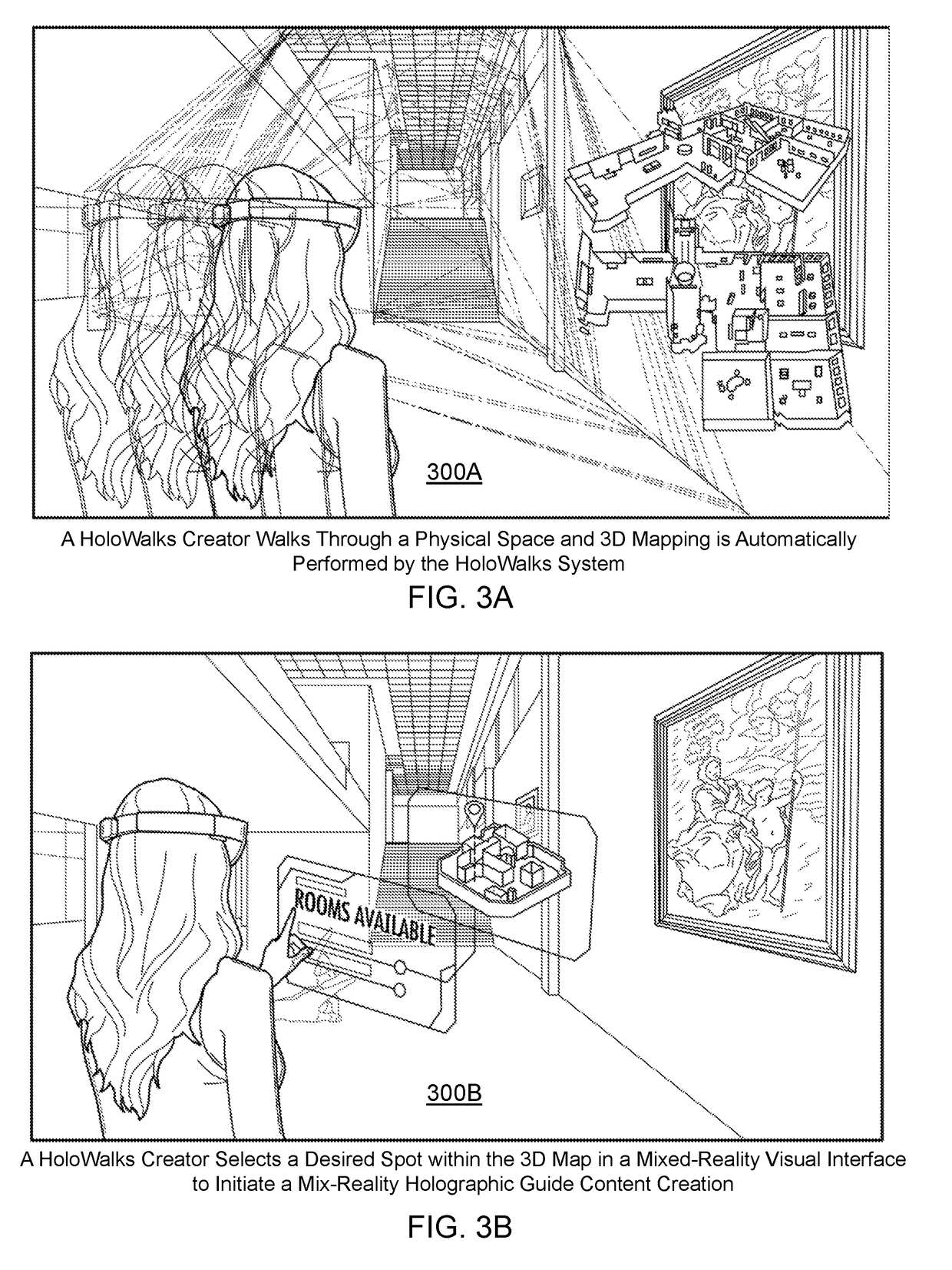 Electronic System and Method for Three-Dimensional Mixed-Reality Space and Experience Construction and Sharing