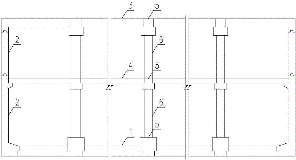 Open cut prefabricated underground structure