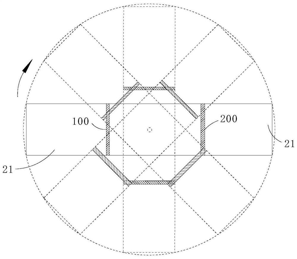 Rotary splicing screen