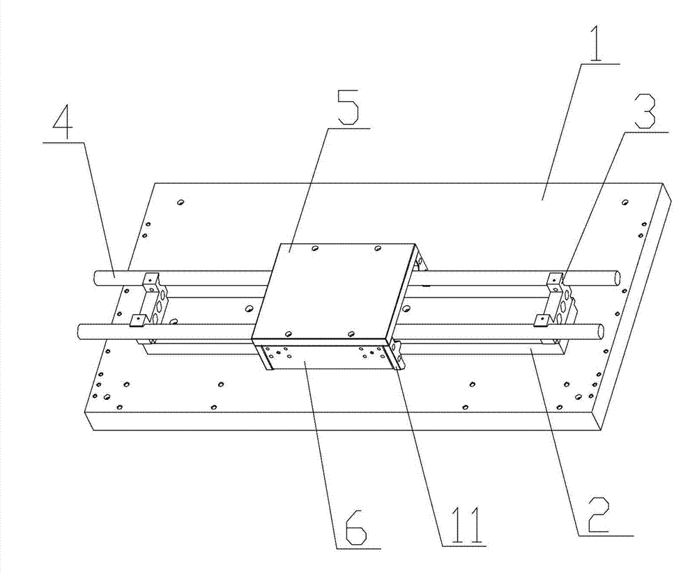 Pneumatic pull push device assembly of automatic interval cycle operation platform