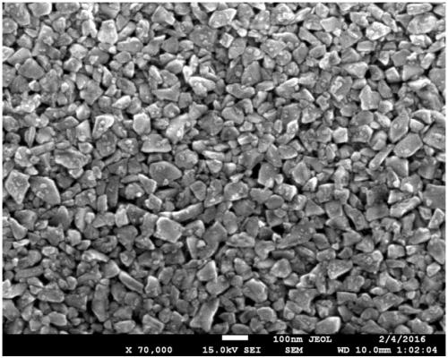 A kind of preparation method of nanoscale diamond powder with narrow particle size distribution
